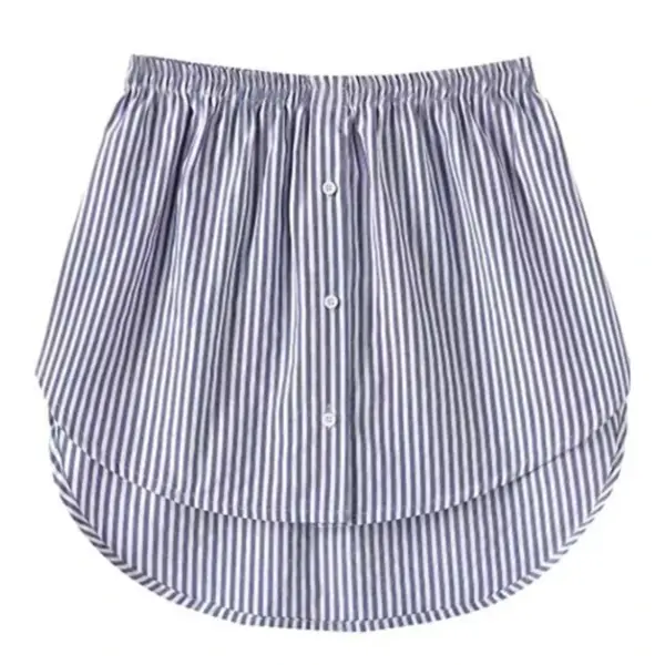 Women's Adjustable Blouse Extender: Layering Faux Top with Mini Skirt - Image 5