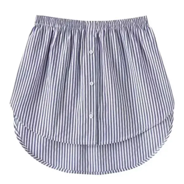Women's Adjustable Blouse Extender: Layering Faux Top with Mini Skirt - Image 9