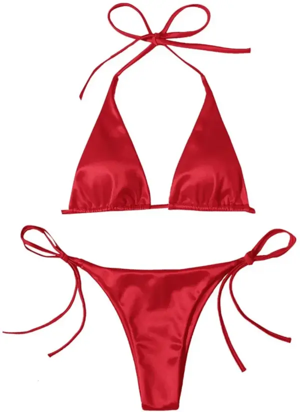 Women's Brazilian Bikini Set: Sexy Micro Bikini for 2024 Beach Wear