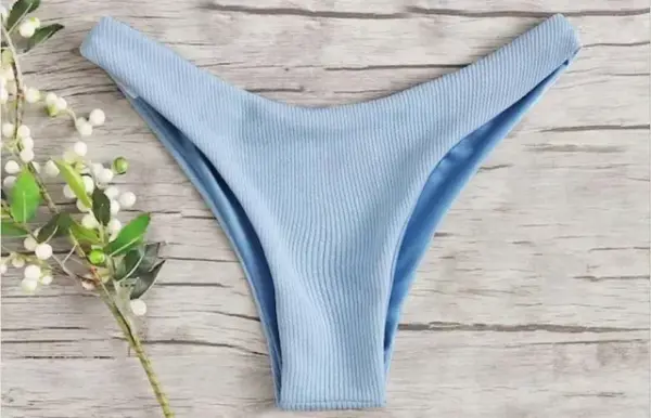 Women's Sexy Tube Top Split Bikini Set with Bow Detail - Image 17