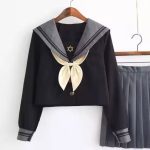 JK Uniform Academy Suit, Japanese Soft Girl Sailor Uniform, Japanese Kansai Collar Long Sleeve Female Student School Uniform