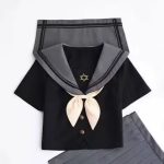 JK Uniform Academy Suit, Japanese Soft Girl Sailor Uniform, Japanese Kansai Collar Long Sleeve Female Student School Uniform