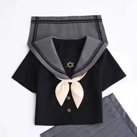 JK Uniform Academy Suit, Japanese Soft Girl Sailor Uniform, Japanese Kansai Collar Long Sleeve Female Student School Uniform
