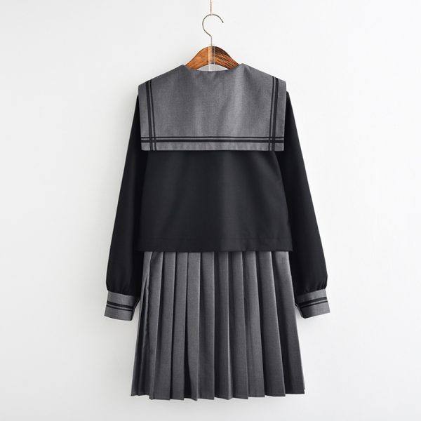 JK Uniform Academy Suit, Japanese Soft Girl Sailor Uniform, Japanese Kansai Collar Long Sleeve Female Student School Uniform
