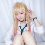 Changing clothes, doll falling in love, cosplay, Kitagawa Haimeng, cosplay, school uniform, anime, JK uniform, female wig