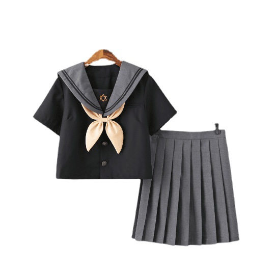 JK Uniform Academy Suit, Japanese Soft Girl Sailor Uniform, Japanese Kansai Collar Long Sleeve Female Student School Uniform