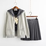 JK Uniform Academy Suit, Japanese Soft Girl Sailor Uniform, Japanese Kansai Collar Long Sleeve Female Student School Uniform