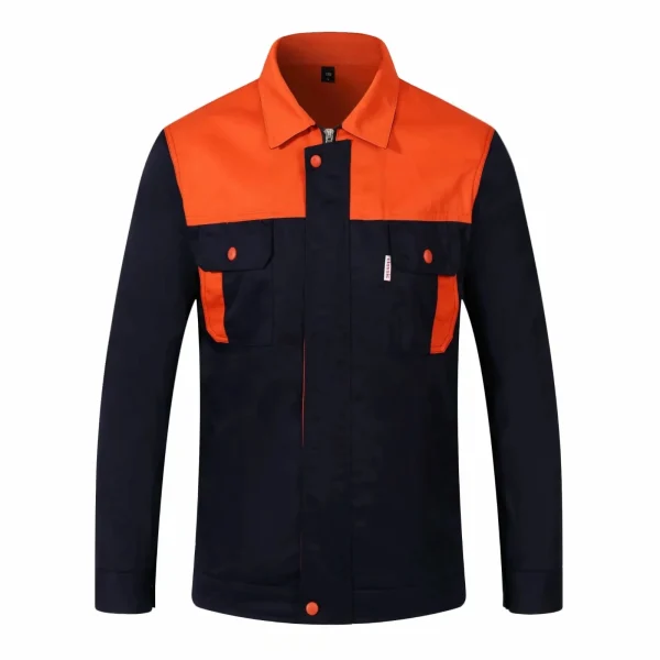 Customized/Logo Work Clothes DIY LOGO Men's and Women's Long sleeved Work Clothes Repairman's Clothing Workshop Clothing Top