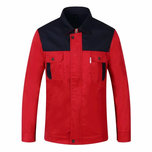Customized/Logo Work Clothes DIY LOGO Men's and Women's Long sleeved Work Clothes Repairman's Clothing Workshop Clothing Top