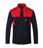 Customized/Logo Work Clothes DIY LOGO Men's and Women's Long sleeved Work Clothes Repairman's Clothing Workshop Clothing Top