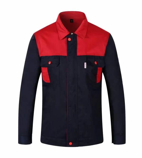 Customized/Logo Work Clothes DIY LOGO Men's and Women's Long sleeved Work Clothes Repairman's Clothing Workshop Clothing Top