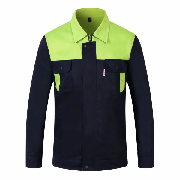 Customized/Logo Work Clothes DIY LOGO Men's and Women's Long sleeved Work Clothes Repairman's Clothing Workshop Clothing Top
