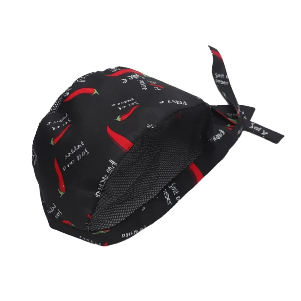 Breathable Mesh Catering Service Chef Waiter Uniform Cap Cooking Bakery BBQ Grill Restaurant Cook Work Hat for Men and Women