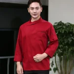 Quality Chef Waiter Uniform Short Sleeve Kitchen Restaurant Cook Chef Jaket Shirt Breathable Barber Sushi Costumes Chef Coat