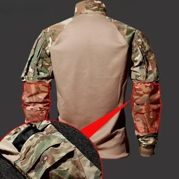 Tactical Uniform Suits Milit Camo Suit Hunting Clothes Combat Shirts Hiking Pants Men Trainning Airsoft Paintball Sets