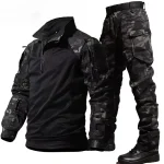 Tactical Uniform Suits Milit Camo Suit Hunting Clothes Combat Shirts Hiking Pants Men Trainning Airsoft Paintball Sets