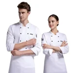 Summer Hotel Restaurant Cafeteri Back Kitchen Breathable Mesh Chef Work Uniform for Men and Women Short Sleeved