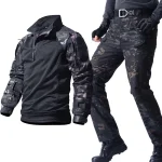 Tactical Uniform Suits Milit Camo Suit Hunting Clothes Combat Shirts Hiking Pants Men Trainning Airsoft Paintball Sets