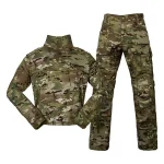 A6 Armour Combat Suit Military Uniform Tactical Suits Men's Outdoor Training Clothes Breathable Cotton Gear Hunting Camo Clothes