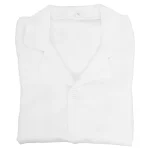 1pc Polyester Lab Coat Kids Lab Uniform Long Sleeve White Doctor Coat For Science Experiments Kids Cosplay Scientists Costume