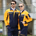 Men work clothing reflective safety working uniforms factory workshop mechanical repairman labor protection workwear two tones5X
