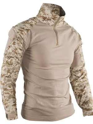 Mege Military Shirt Camouflage Army Tactical Battle Combat Shirt Men Women USMC Softair Camisa Militar Special Forces Costume