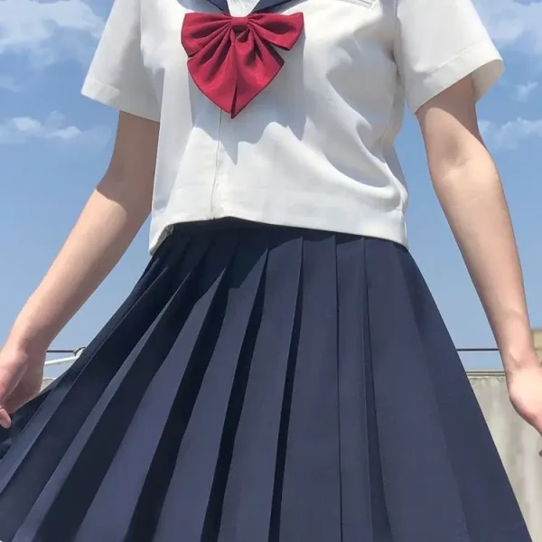 Japanese JK Uniform Orthodox Basic Style Sailor Suit Kansai Collar College Style Suit Cosplay School Students Clothing Uniform