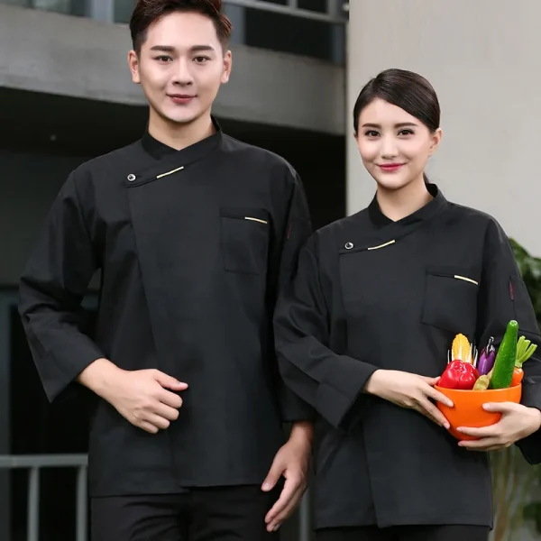 Quality Chef Waiter Uniform Short Sleeve Kitchen Restaurant Cook Chef Jaket Shirt Breathable Barber Sushi Costumes Chef Coat